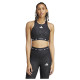 Adidas Γυναικείο μπουστάκι Techfit Medium-Support High-Neck Print Bra
